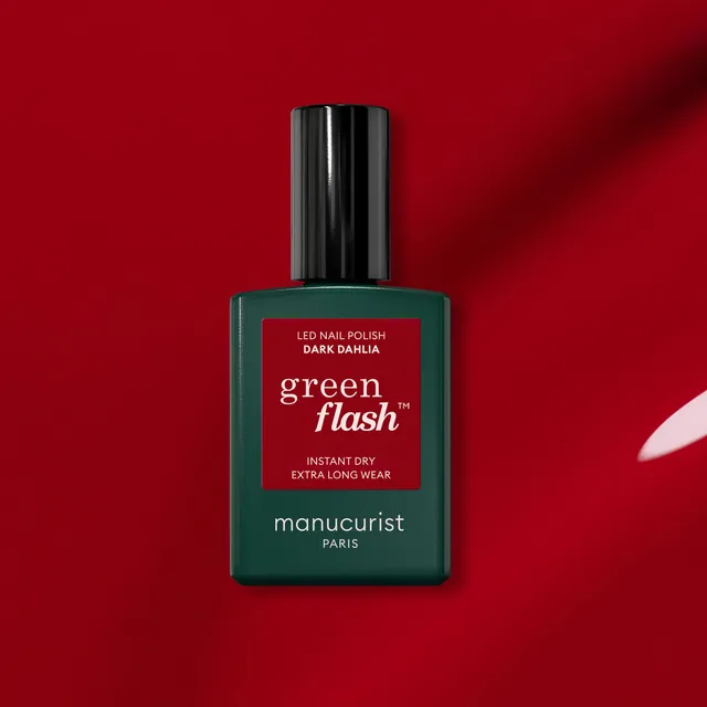 manucurist-green-flash-dark-dahlia-semi-permanenter-nagellack image 1