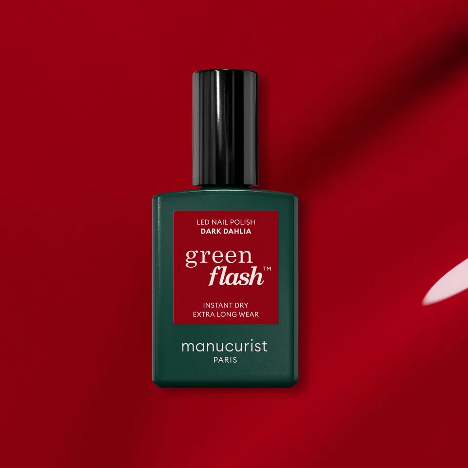 manucurist-green-flash-dark-dahlia-semi-permanenter-nagellack image 1