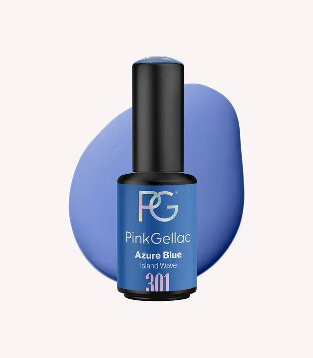 pink-gellac-301-azure-blue-gel-nagellack-8-ml-blau image 1