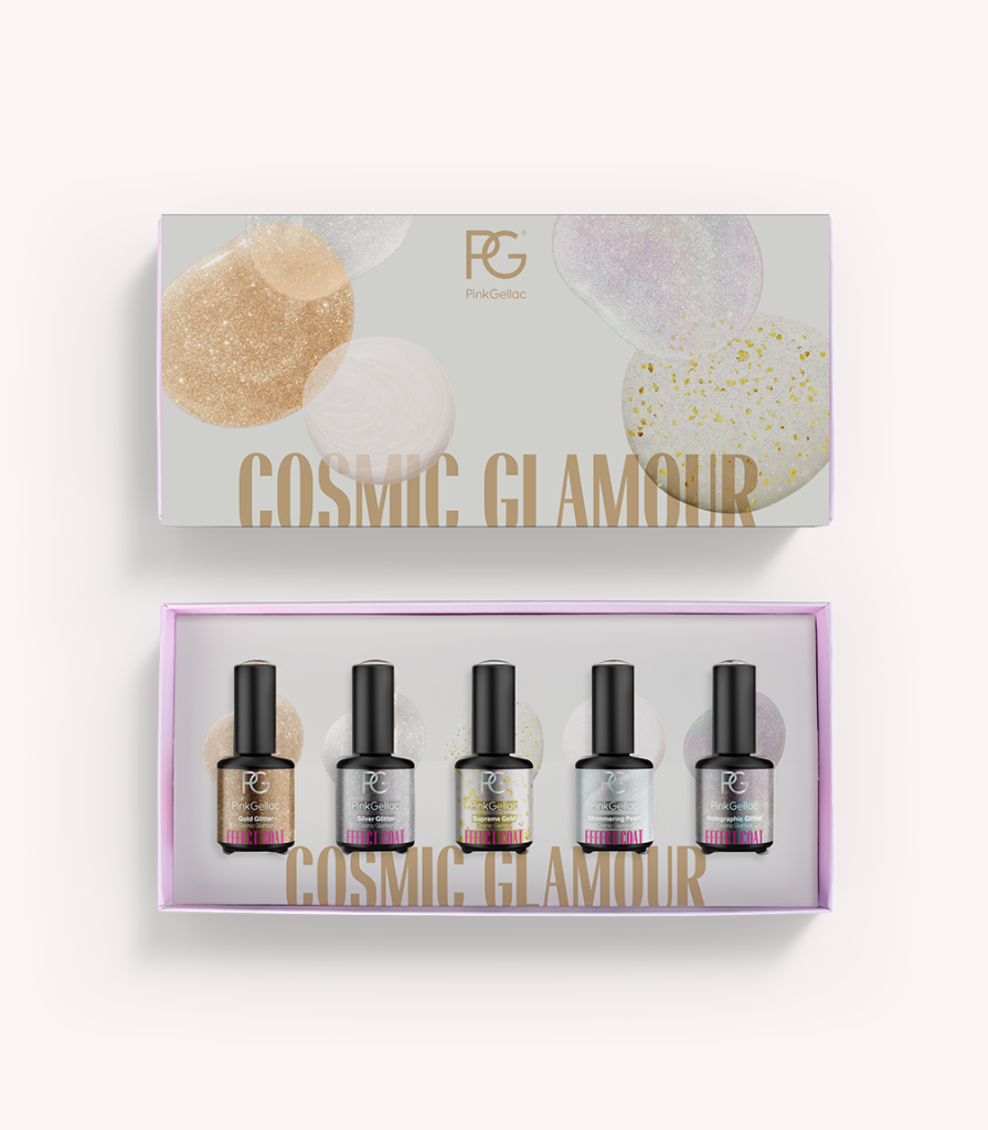 pink-gellac-effekt-coat-set-cosmic-glamour-effektlack-set image 1