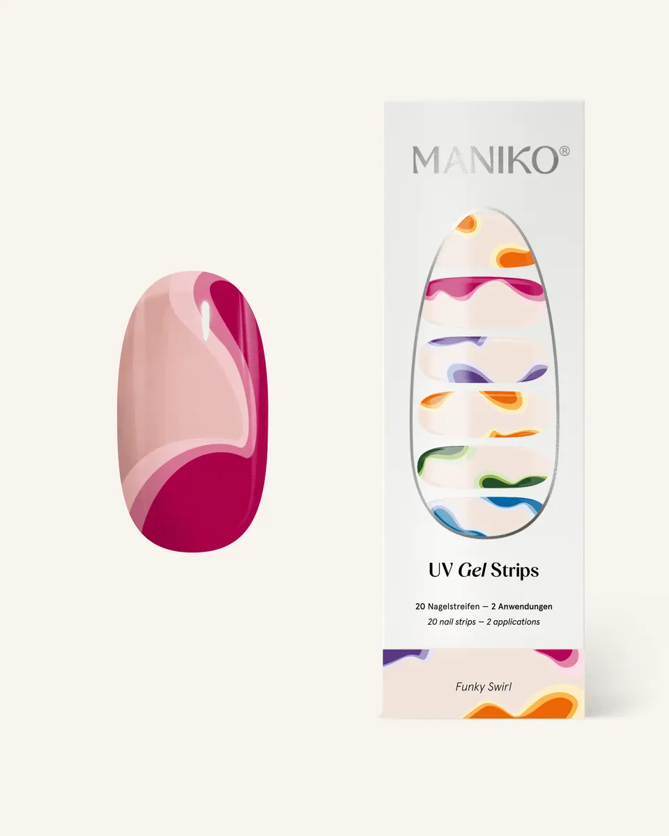 maniko-funky-swirl-uv-gel-strips image 1