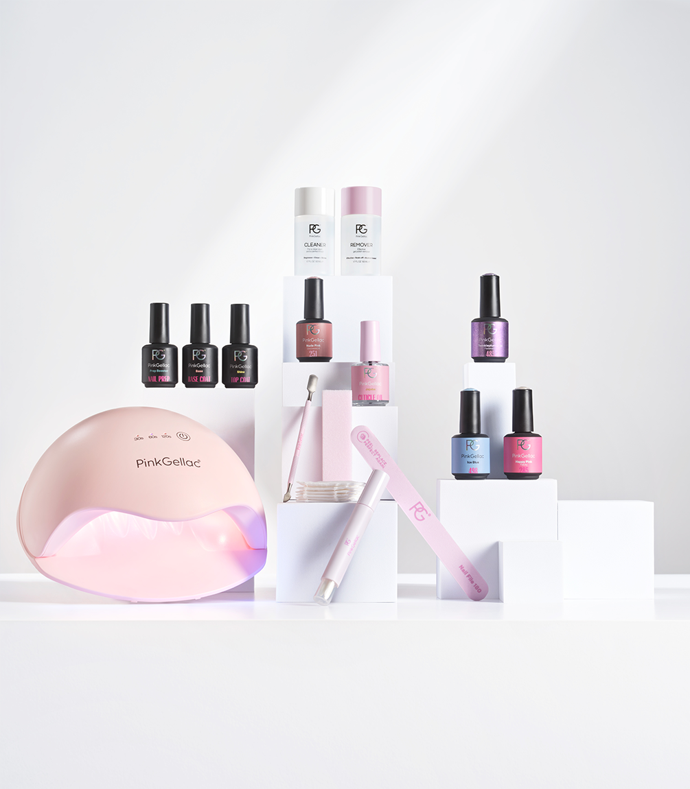 pink-gellac-at-home-nail-studio-starter-kit-3-farben image 1