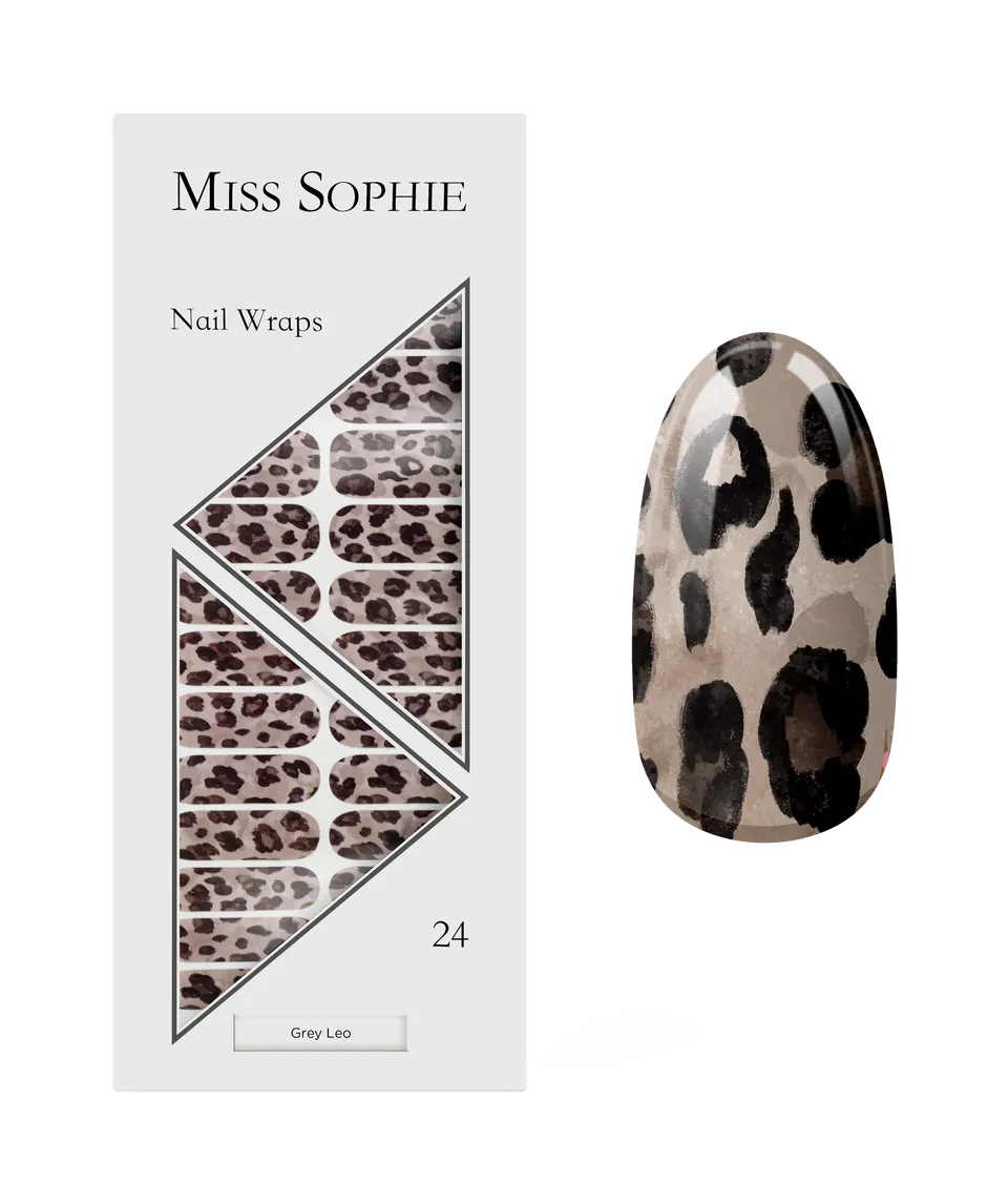 miss-sophie-grey-leo-nagelfolie-nail-wraps image 1