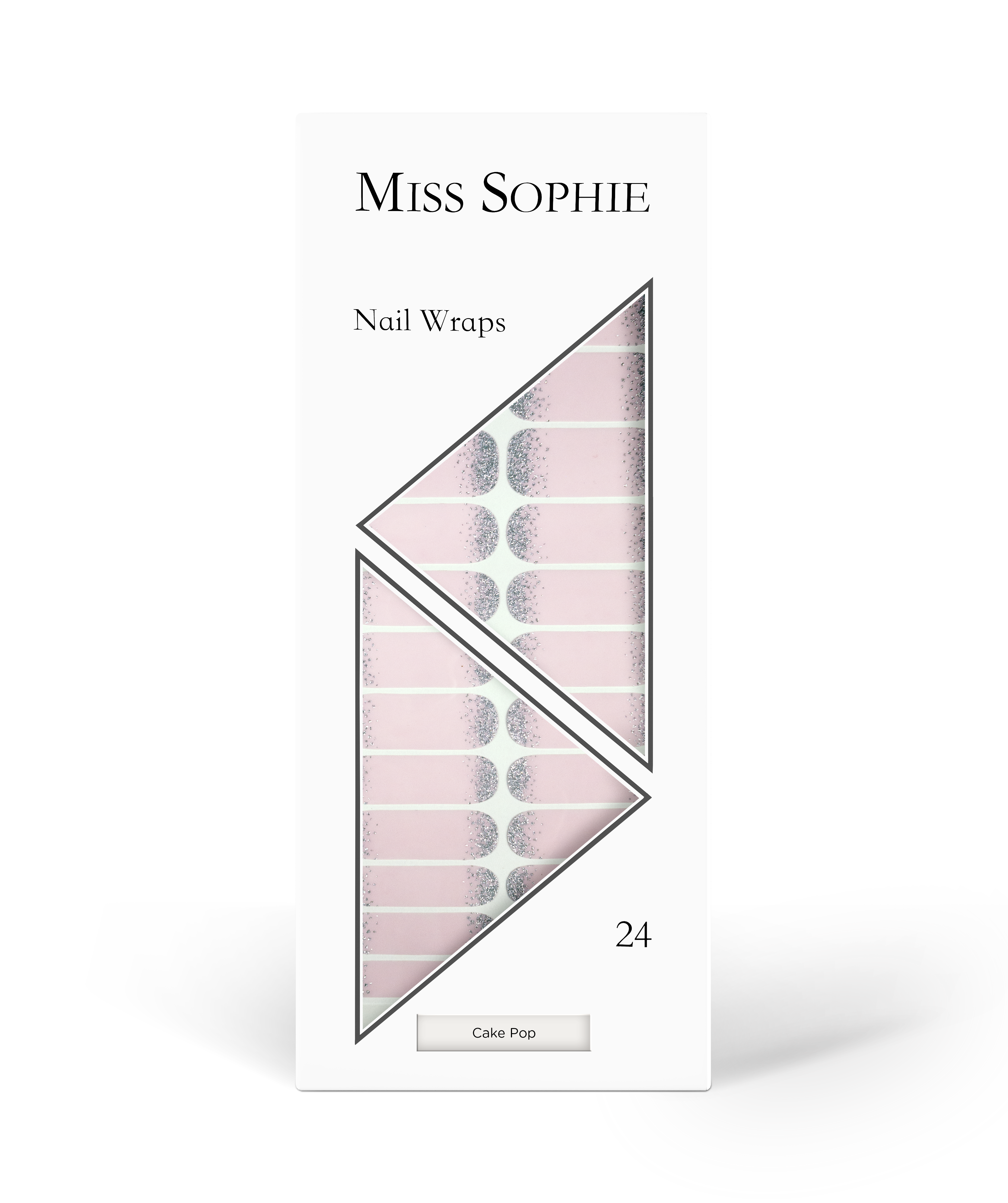 miss-sophie-cake-pop-nagelfolie-glitter-rosa-nail-wraps image 5