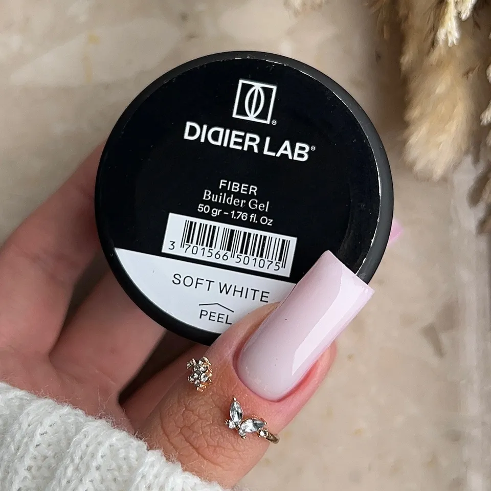 didier-lab-fiber-builder-gel-soft-white-50g image 1