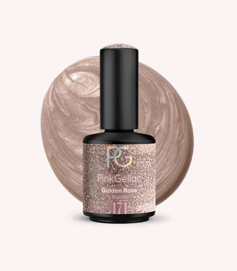 pink-gellac-171-golden-rose-gel-nagellack-ros-gold-majestic image 1