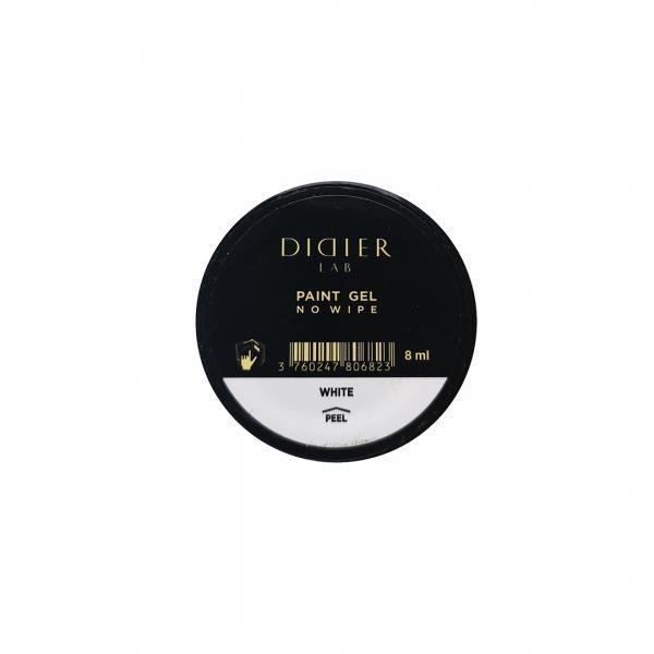 didier-lab-paint-gel-no-wipe-white-nail-art-8ml image 1