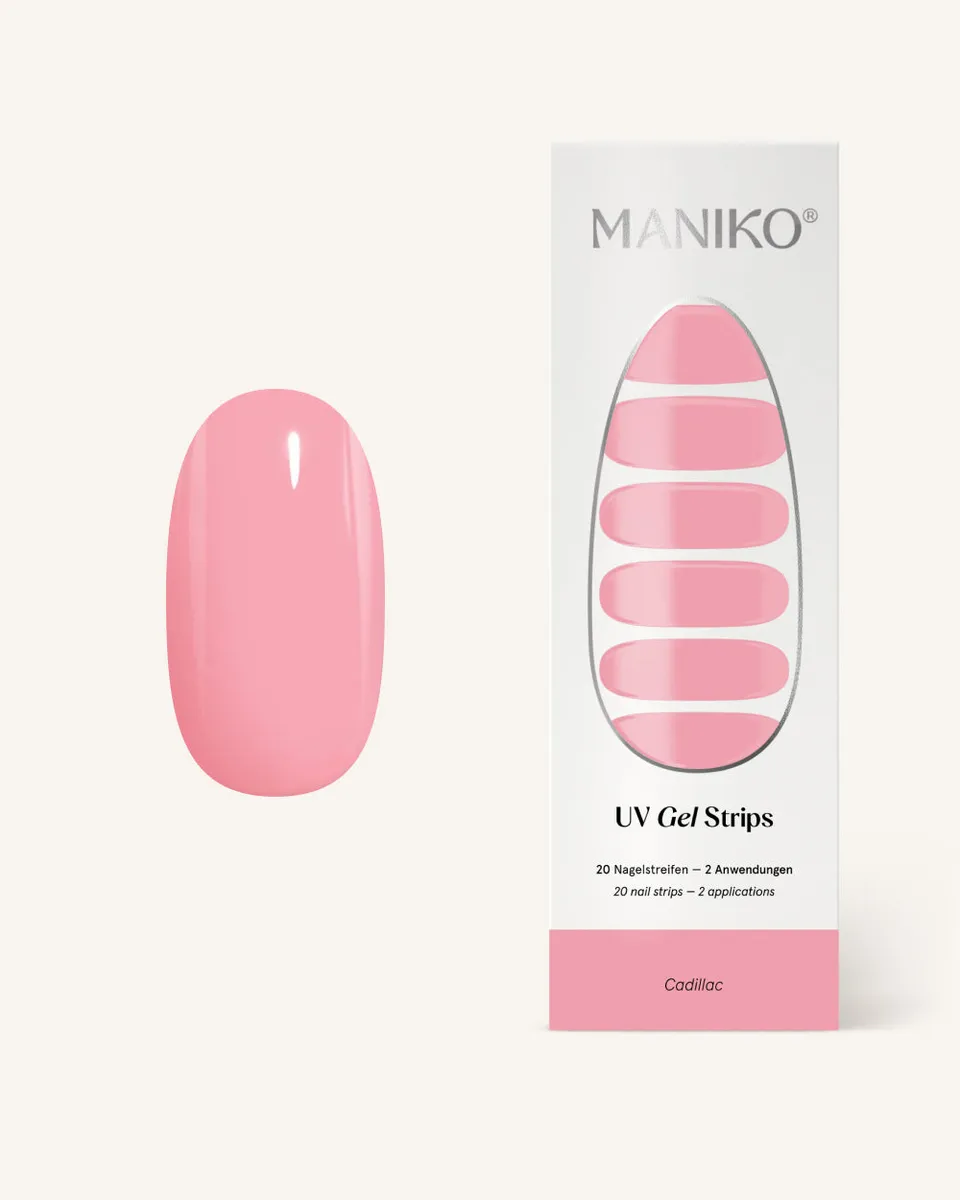maniko-cadillac-uv-uv-gel-strips-manik-re-gedecktes-rosa image 1