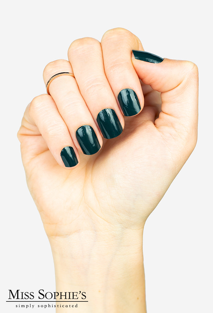 miss-sophie-pine-green-uv-uv-gel-wraps image 2