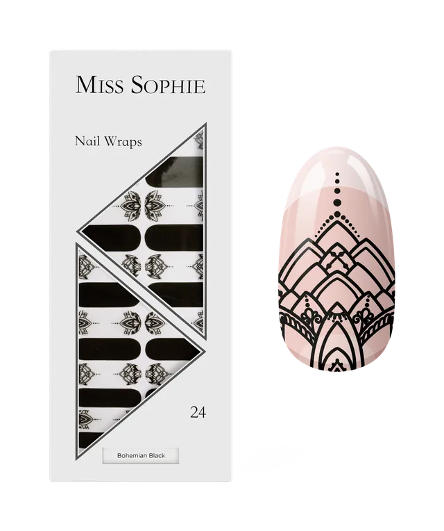 miss-sophie-bohemian-black-nagelfolien-boho-wrap image 1