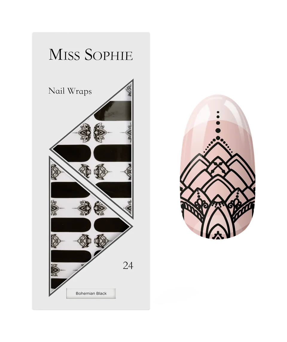 miss-sophie-bohemian-black-nagelfolien-boho-wrap image 1